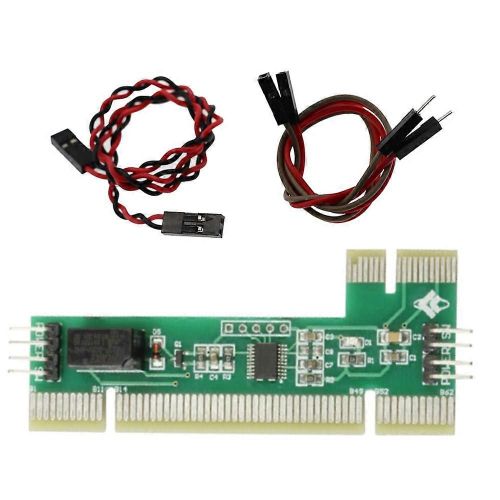 Alimentation de l¿ordinateur Carte adaptateur de démarrage automatique + câble PCIE PCI Dual Slot Smart Remote Boot Stick pour ordinateur de bureau