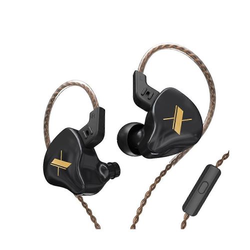 Écouteurs filaires, écouteurs True Bass, écouteurs intra-auriculaires détachables à réduction de bruit filaires (avec microphone)