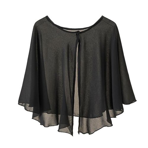 Jolie Cape Courte De Couleur Unie Pour Les Femmes Plage D¿Été Fournitures À L¿Épreuve Du Soleil
