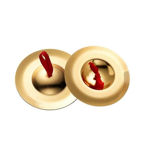 12cm Métal Cuivre Cymbale Enfants Musique Illumination Rythme Métronome Cadeau Cymbale Performance Musicale