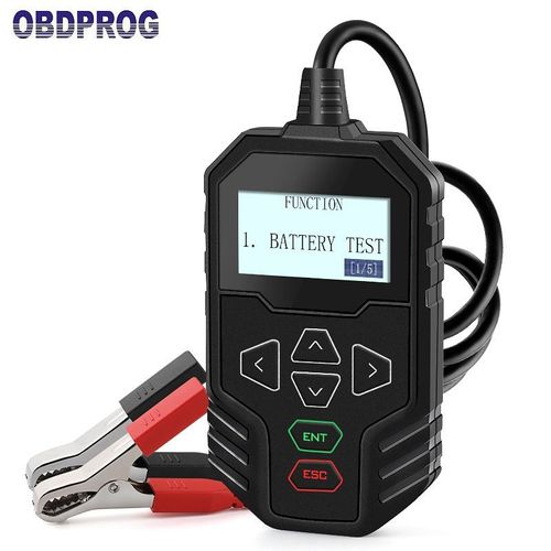 Obdprog Mt300 12v & 24v Testeur De Batterie Pour Voiture Et Camion