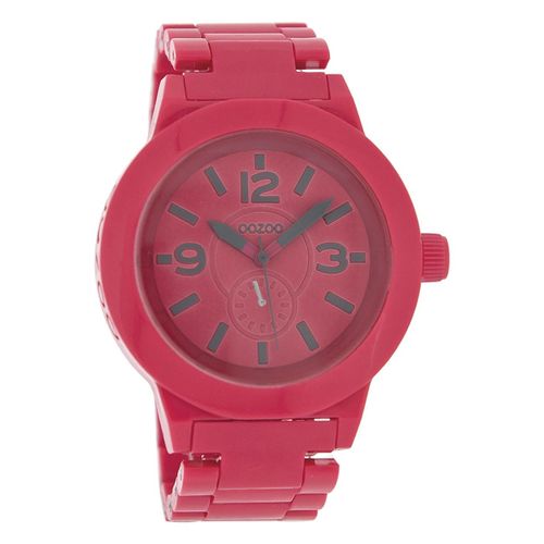 Montre Pour Femme Oozoo Montres-Bracelets Analogiques En Plastique Rose Uoc4117a
