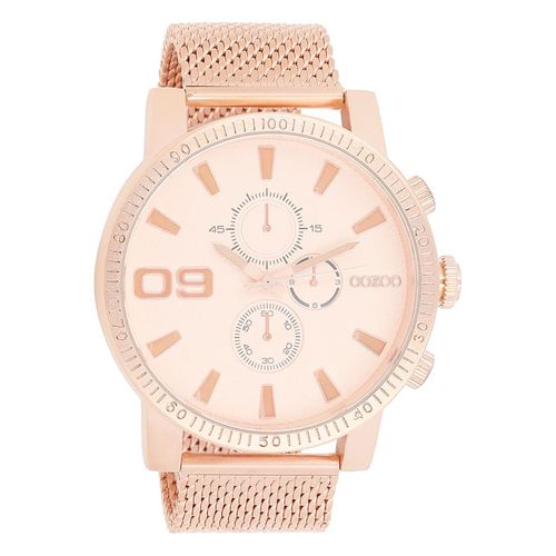Montre-Bracelet Pour Homme Oozoo Timepieces Analogique Métal Or Rose Uoc9438a