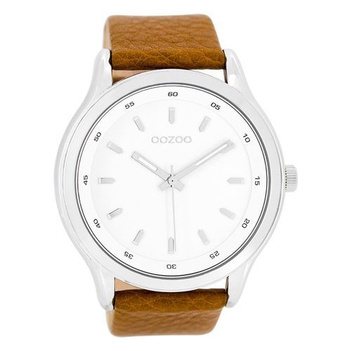 Montre Pour Homme Oozoo Timepieces Analogique Cuir Marron Uoc7430a
