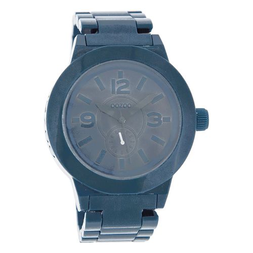 Montre Pour Femme Oozoo Montres Analogiques En Plastique Bleu Foncé Uoc4118a