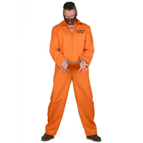 Déguisement De Prisonnier Cannibale Homme Halloween - Taille: Xl
