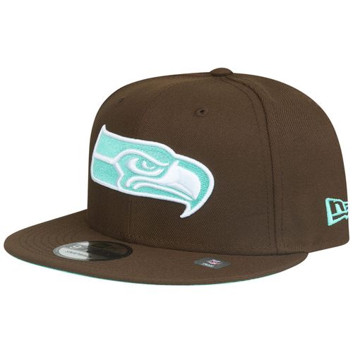 New Era 9fifty Snapback Cap - Seattle Seahawks Walnut Brun