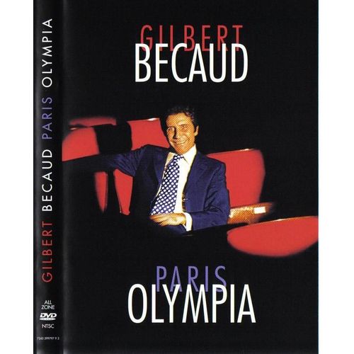 Gilbert Becaud Paris Olympia 2 Dvd (Spectacle Bleu Et Spectacle Rouge)