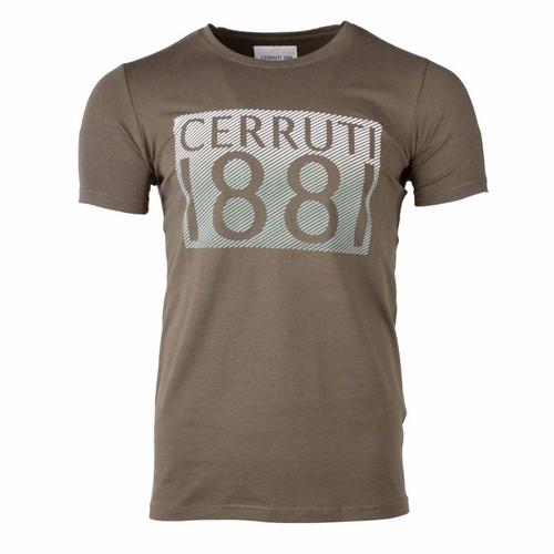 Tee Shirt Court Col R 17607 Garda Homme Cerruti