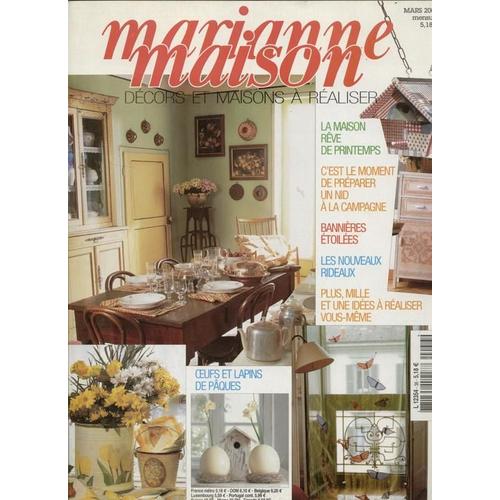 Marianne  Maison Hors-Série  N° 36 : Loeufs Et Lapins De Paques