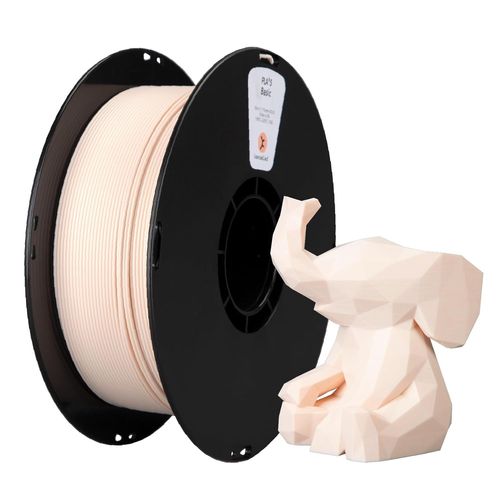 Pla Filament Pour Imprimante 3d 1,75 Mm +/- 0,03 Mm,Couleurs Vives,Haute Stabilité,Convient À La Plupart Des Imprimantes Fdm,Bobine De 1 Kg(2,2 Lbs),Peau