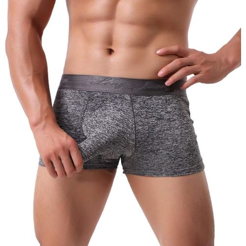 Boxer Éléphant Pour Homme-Sous-Vêtements Sexy-Stretch-Short Rétro-Sous-Vêtement Élastique Calecon Personnalise Homme Sextoyse Homme Sexmasturbâteur