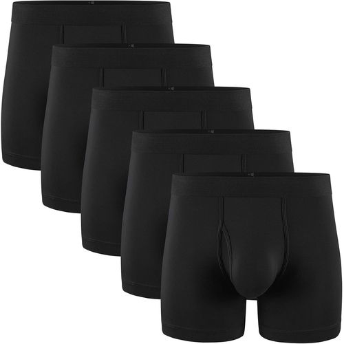 Slip Hommes Boxer Muni De Malles,Calecon Homme Sous Vêtements Pour Hommes-Lot De 5 S M L Xl Xxl