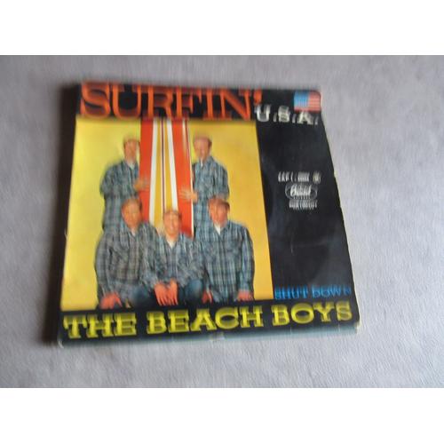 45 Tours The Beach Boys Surfin Usa U S A ( Chug A Lug Shut Down The Shift Ref Capitol 20504