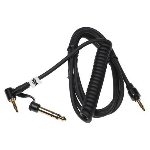 vhbw Câble audio AUX compatible avec Monster Beats by Dr. Dre Beats Pill XL casque - Avec prise jack 3,5 mm, vers 6,3 mm, 150 cm Noir