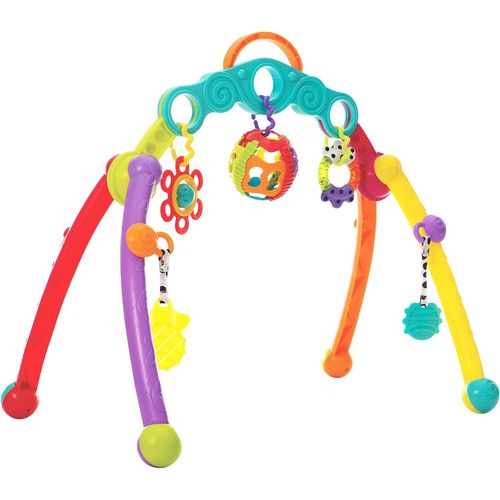 Arche De Jeux Pliable,Avec Jouets Détachables,Dès La Naissance,Junyju Fold And Go Activitiy Playgym,Multicolore,40173