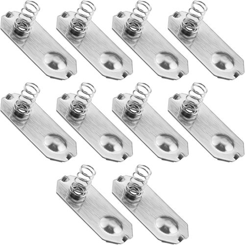Lot De 10pcs Plaques De Ressort Batterie De Rechange Compatible Avec Nintendo Game Boy/Game Boy Classic Ressorts De Contact De Batterie