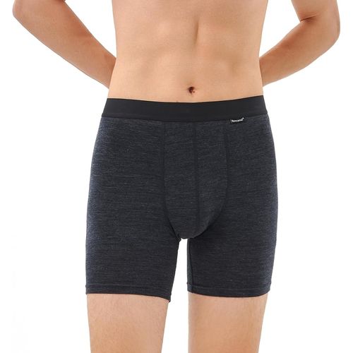 Caleçons En Laine Mérinos Hommes Résistant Aux Odeurs Calson Évacuation De L'humidité Sous-Vêtements Pour Les Randonnées Longs Vols