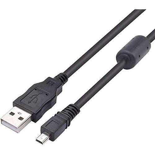 UC E6 Cybershot Cable USB Remplacement de données de synchronisation 8 Broches Compatible pour Nikon D5300 D3200 Coolpix Compatible pour Sony Appareil Photo numérique(1,5 m)