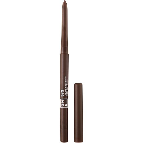 Makeup - The 24h Automatic Eyebrow Pencil 579 - Marron Foncé - Crayon Sourcils -24h Longue Tenue Et Imperméable - Mine Rétractable Ultra Précis - Taille-Crayon Intégrée - Vegan - Cru Y Free[X309] 