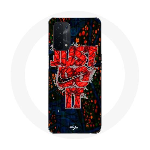 Coque Oppo A54 5g Nike Just Do It Rouge