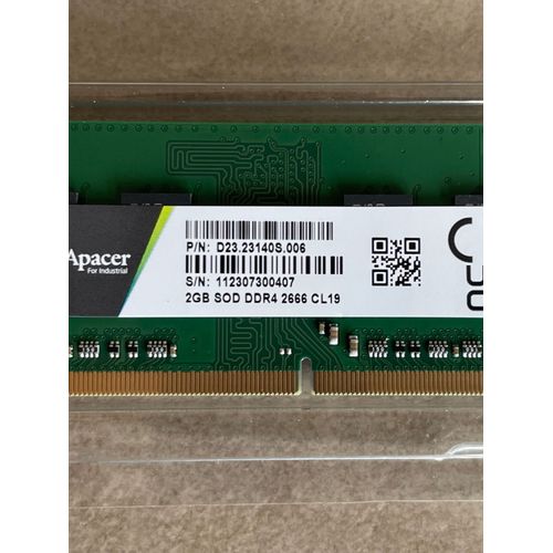 Mémoire 2go Sodimm DDR4