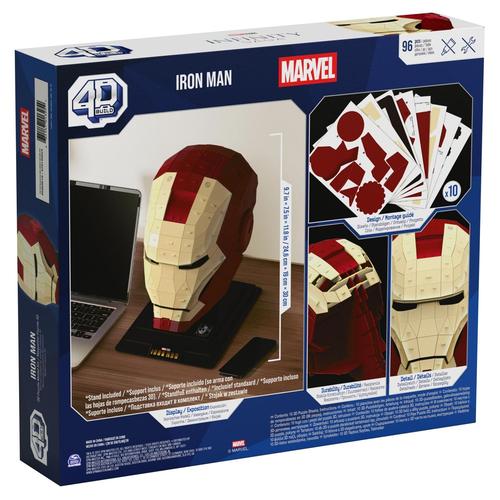 4d Build Casque Iron Man Marvel 4d Build