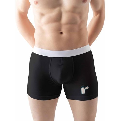 Fdmbxi-100978,Caleçons Pour Des Hommes,Black,