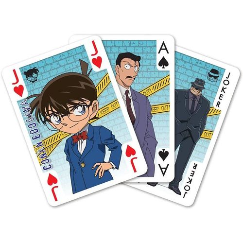 - Detektiv Conan-Case Closed-52 Cartes À Jouer De Poker Jeu De Cartes Deck Playing Cards-Original Et Sous Licence