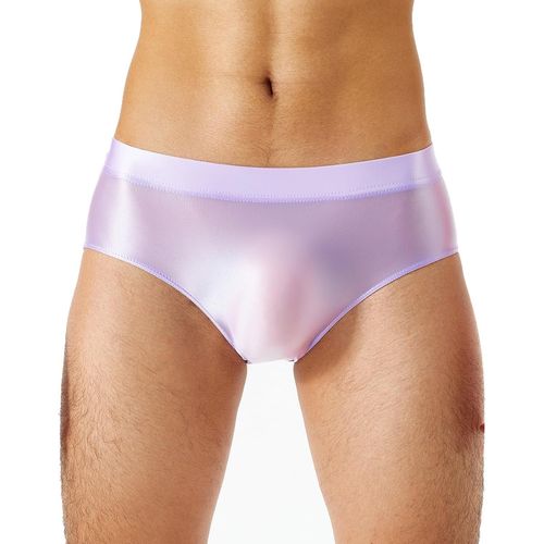 Homme Boxers Shorts Brillant Slips Extensible Huile Sous-Vêtement Lisse Bikini Panties Briefs Underpants Underwear Swimwear M-Xxl