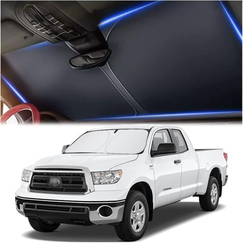 240t Tissu Argent Titane Pare Soleil Voiture Pare Brise Avant,Isolant Thermique Voiture,Pare-Soleils Pour Pare-Brise Avant Auto Pour La Protection Solaire Voiture,Camions,Suv(Xl¿150x80cm)