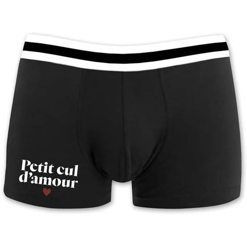 Boxer Noir Petit Cul D'amour