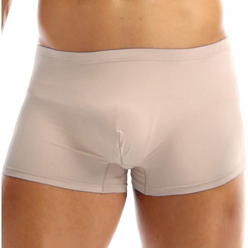 Lot De 5 Boxers Hommes Trunk Shorts Caleçons Soie De Glace Ultra Doux Confortale Sous-Vêtement Couleur Unie Culottes Respirante Slips Pas Cher