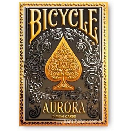 Fournier- Bicycle Aurora Jeu De Poker,1041087,Multicolore