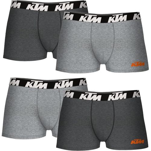 2xl Lot De 4 Boxers Clair Et Gris Foncé Caleçon Boxeur,Multicolore,Xxl Homme