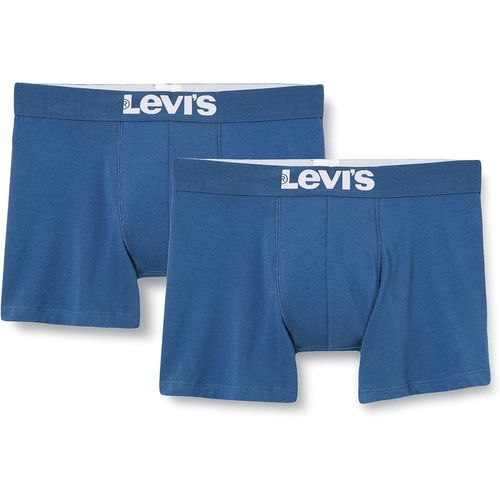 Boxers Solid Basic Pour Homme Caleçon(Lot De 2)
