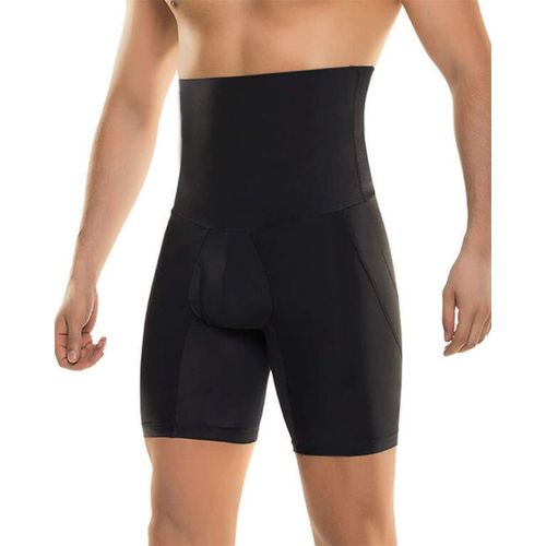 Culotte Gainante Ventre Plat Homme Taille Haute Amincissante Noir Gaine Push Up Boxer Extensible Sculptante Silouette Montre Fesse Hanche,Noir,Asia 5xl=Fr 3xl=Tour De Taille 106cm