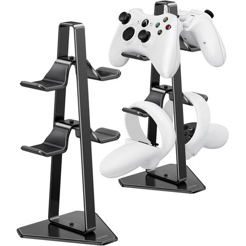Link Dream Support De Manette Universel Porte Manette Pour Ps5,Ps4,Xbox Series,Nintendo Switch,Support Manette Et Porte Casque Gamer,Accessoires De Jeu(Noir)