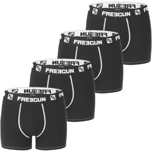 Boxer Homme Tatoo,Caleçon Homme,Respirant Et Ultra-Doux(Lot De 4)