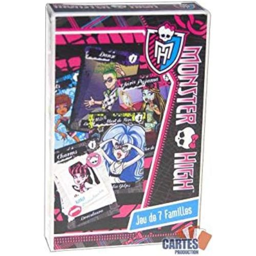 Jeu Des 7 Familles Monster High-Jeu De 42 Cartes