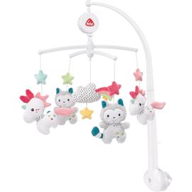 Mobile Musical Aiko & Yuki-Pour Aider Bébé À S'endormir Avec D'adorables Animaux-Boîte À Musique Mélodie "Berceuse De Mozart"-Lit Bébé Accessoires Jouets Pour Bébés De 0 À 5 Mois