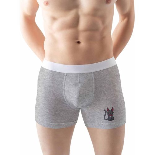 Fdmbxi-100806,Caleçons Pour Des Hommes,Grey,