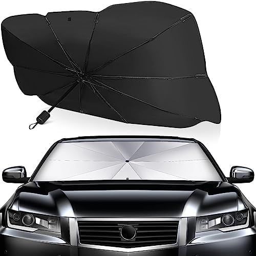 Pare Soleil Voiture Pare Brise Avant 125x65 Cm Para Brise Soleil Intérieur Parapluie Pare Soleil Voiture Protege Soleil Voiture Protege