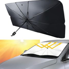 Pare Soleil Voiture Pare Brise Avant Parapluie Pour Renault Megane 4 Rs Gt 2016-2023 2024,Portable Rotation À 360° Protection Uv Pare Soleil Voiture Parapluie,L