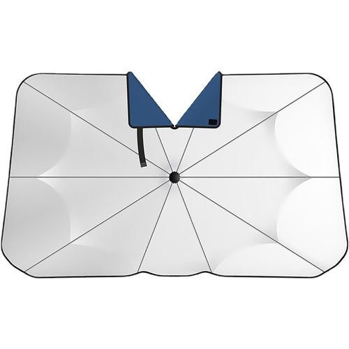 Pare Soleil Voiture Pour Citroen C1 C2 C3 C4 C5 C6 C8 Elysee Picasso,Parapluie Pare-Soleil De Voiture,Pare Soleil Voiture Pare Brise Avant Parechaleur Protection Uv Couverture,S/120 * 65cm