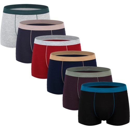 Cotton 6 Pack Caleçon Homme,Boxer Grande Taille,Xl-9xl,6 Paquets