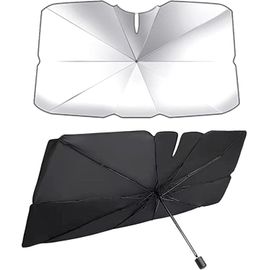 Pour Renault Megane E-Tech 2022 2023 Pare Soleil Voiture Pare Brise Avant Pare-Soleils Auto,Anti Uv Isolation La Chaleur Et Soleil Rotation À 360° Pliable Pare-Soleil Couverture