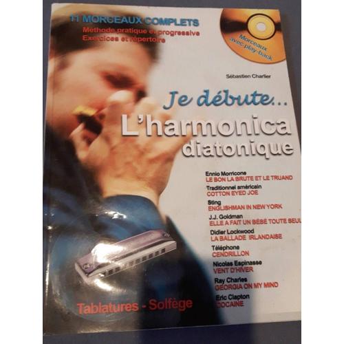 Livre Je Débute L'harmonica Diatonique 