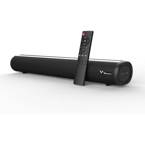 Barra De Sonido Tv¿50Cm Mini Sound Tv Bar Pc Bluetooth 5.0 3D Sound 2.0 Sound Mini Canal Con Control Remoto/Óptica/Rca/Usb Para Tv De Cine En Casa 4K,Pc,Videoprojector,Teléfonos Móviles