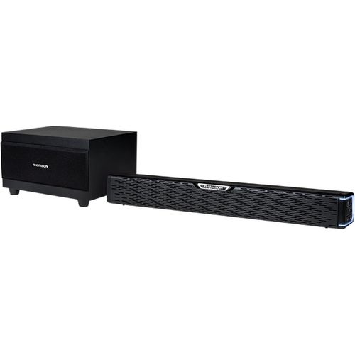 Sb60Bts-Barre De Son Sans Fil Avec Caisson De Basses-Bluetooth 5.0-Systeme Stereo-60W-Fixation Murale-Noir
